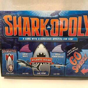 Shark Opoly Board Game (Shark Version Monopoly), New and Sealed